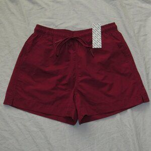NWT Standard Cloth Urban Outfitters 3" Raspberry Swim Trunks Shorts Men's Small